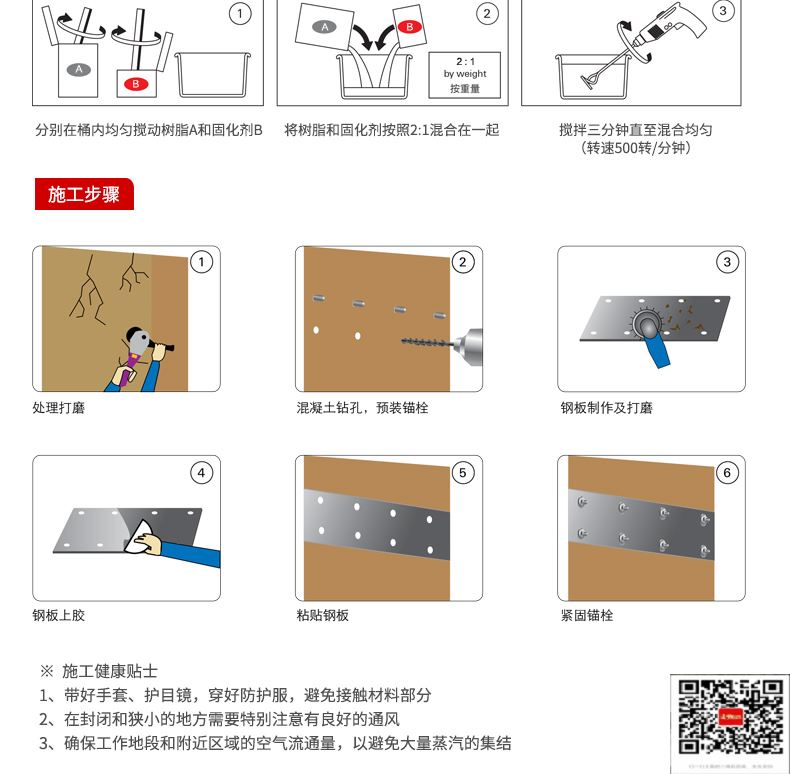 包钢麻城粘钢加固施工过程